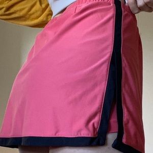 Pink Nike tennis skirt